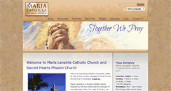 Desktop Screenshot of marialanakila.org